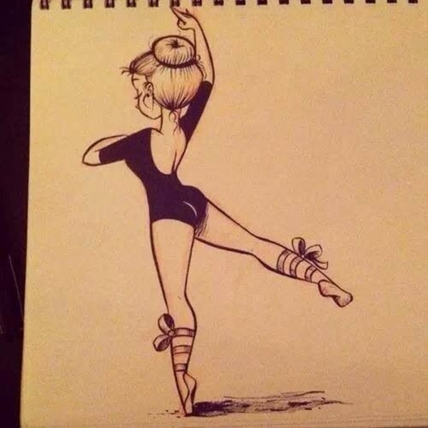 Stunning Ballerina Drawings And Sketches