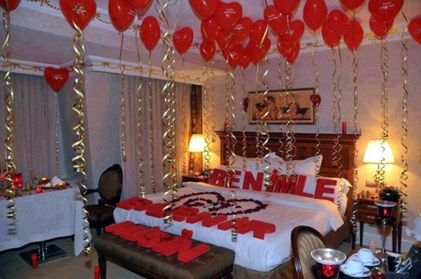 Decoration Of Bedroom For First Night