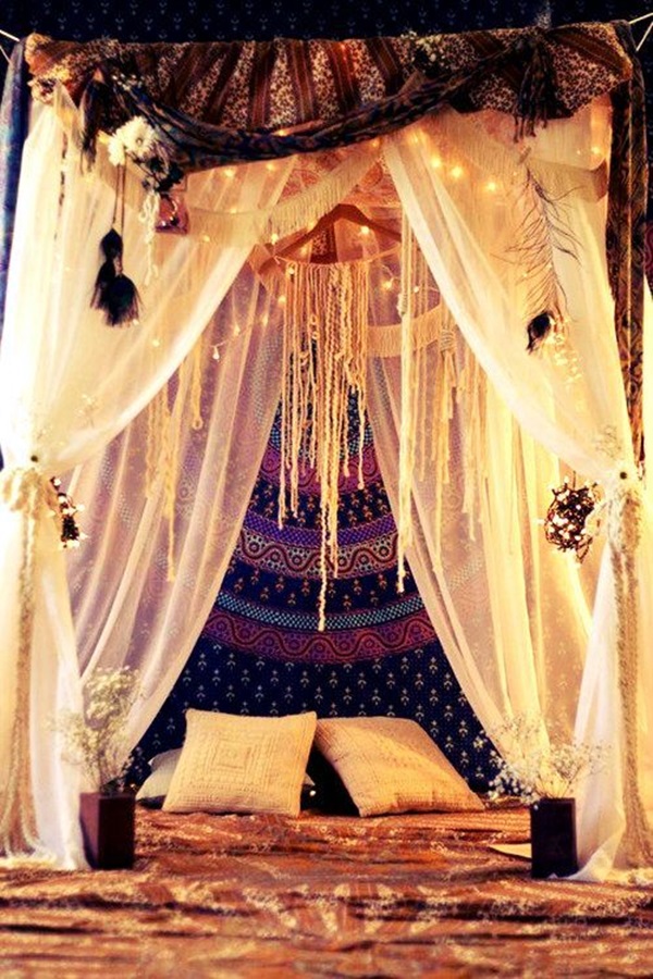 40 Wedding First Night Bed Decoration Ideas - Bored Art