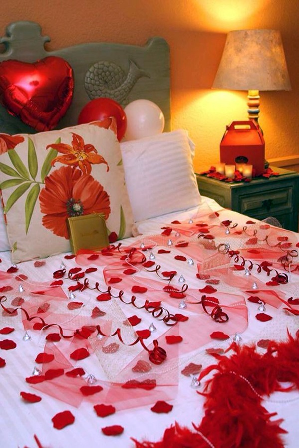 40 Wedding First Night Bed Decoration Ideas Bored Art