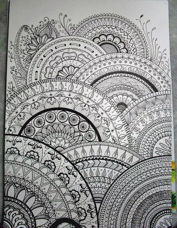 40 Absolutely Beautiful Zentangle patterns For Many Uses Page 2 of 3