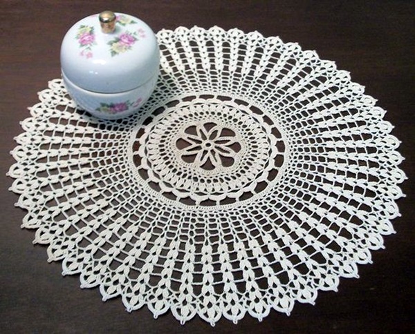 40 Pretty And Easy Crochet Doily For Beginners Bored Art