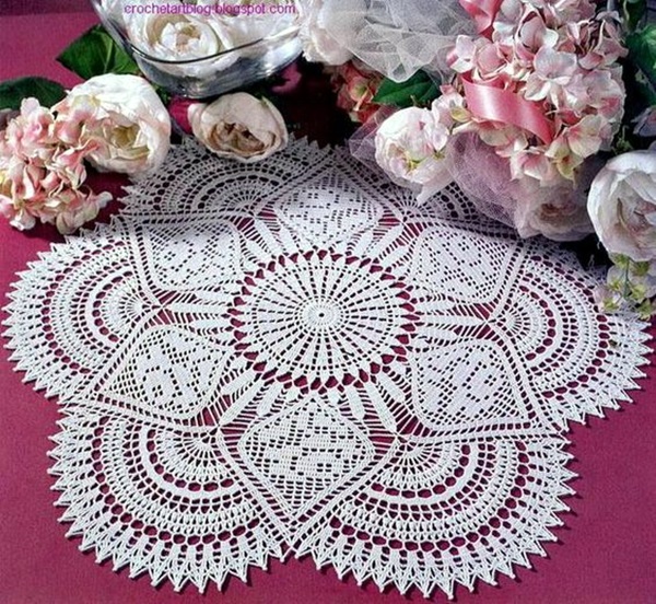 40 Pretty And Easy Crochet Doily For Beginners - Bored Art