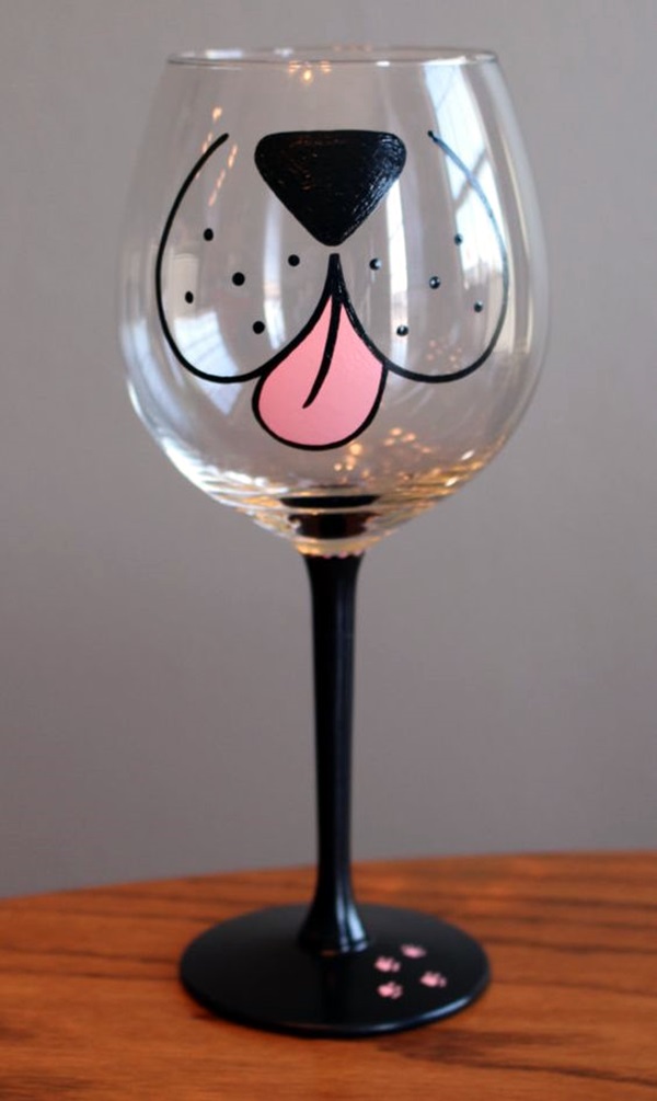 40 Artistic Wine Glass Painting Ideas - photofun4ucom