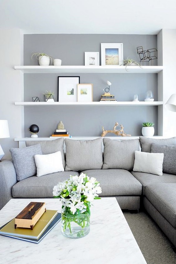 40 Grey Living Room Ideas To Adapt In 2016 - Bored Art