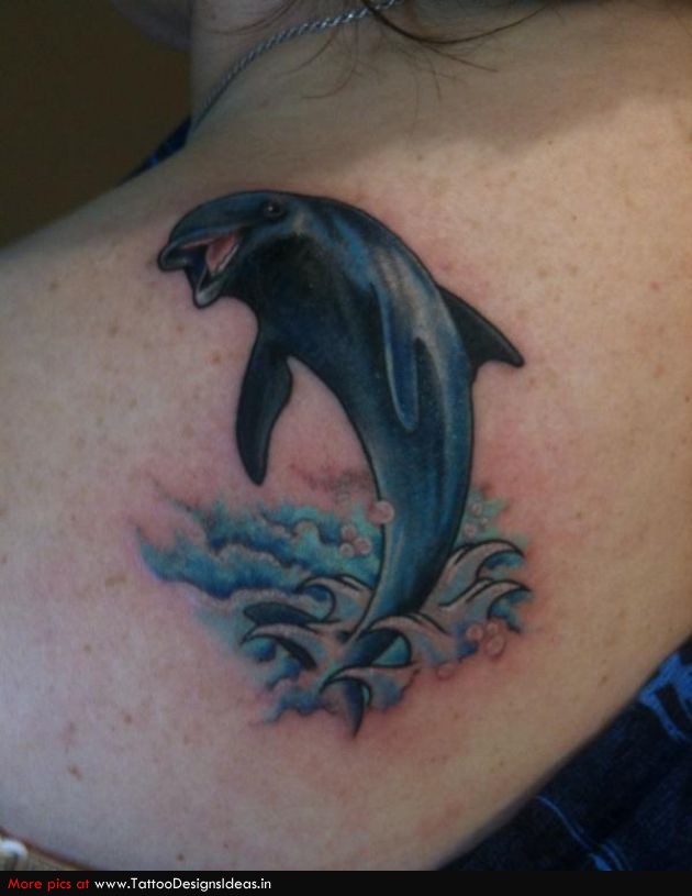 Submarine dolphin Tattoo! by KIRK VAN IRVIN | ArtWanted.com
