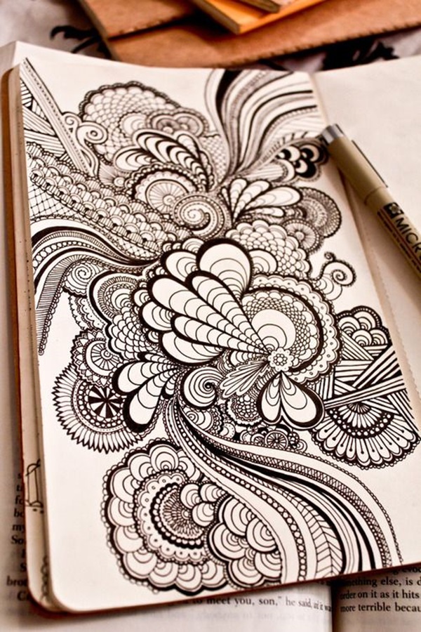 40 Simple And Easy Doodle Art Ideas To Try Riset