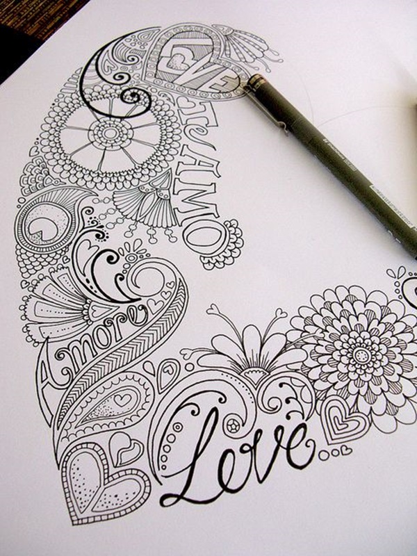 25 Easy Love Drawing Ideas – How to Draw the Love in 2023 Easy love drawings,  Cute drawings of love, I love you drawings, romantic drawings for boyfriend  - thirstymag.com