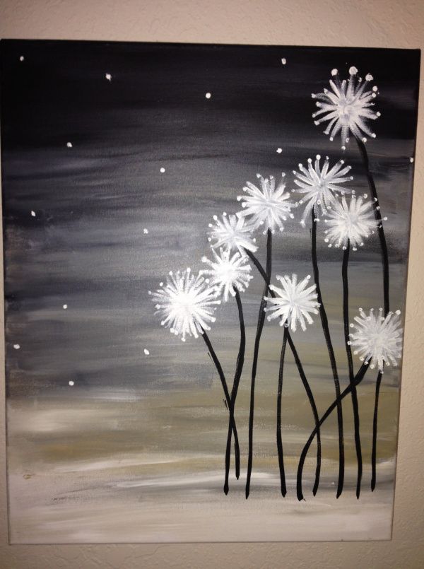 15 Easy Canvas Painting Ideas For Christmas - Easy Christmas Paintings ...