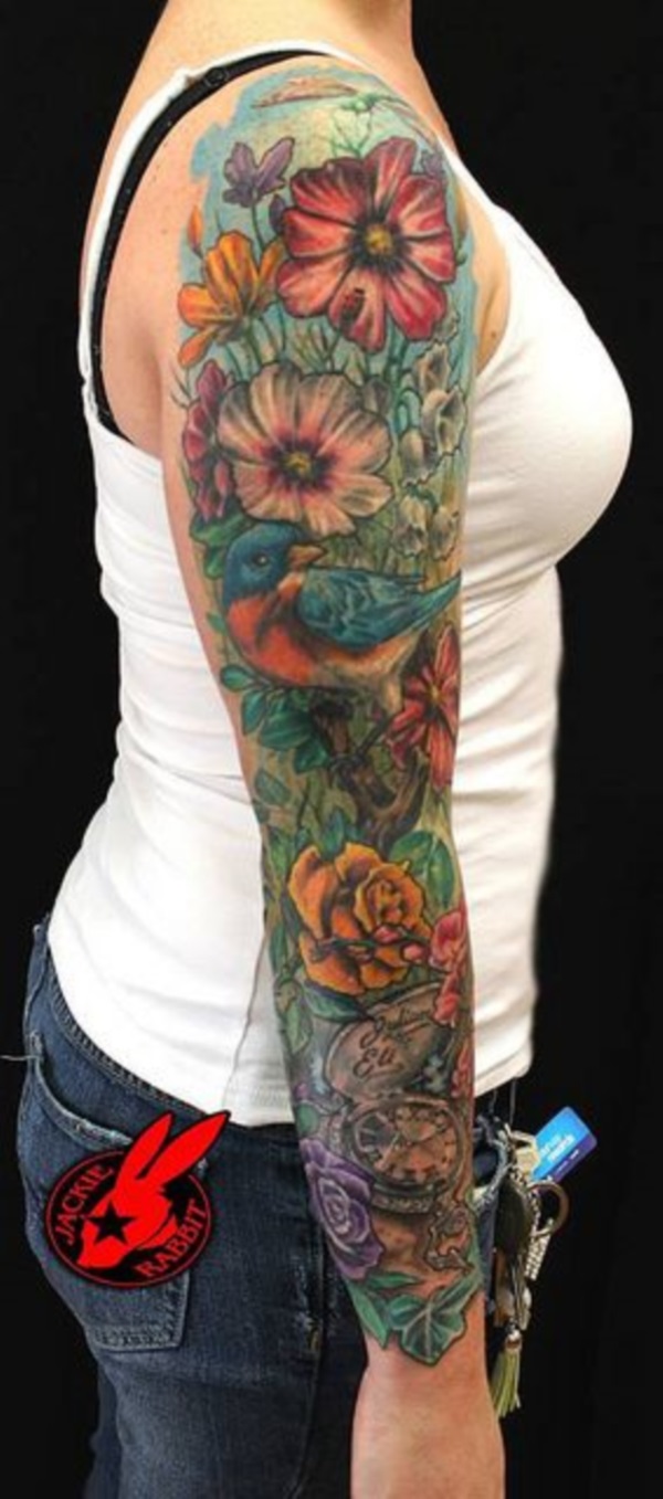 40 Full Sleeve Tattoo Designs To Try This Year Bored Art