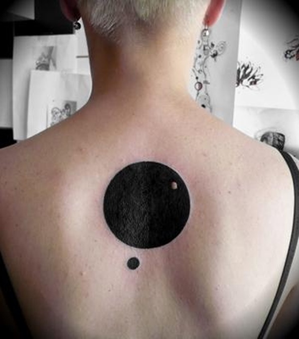 Blue circle tattoo by Aga Kura Tattoo | Photo 23587