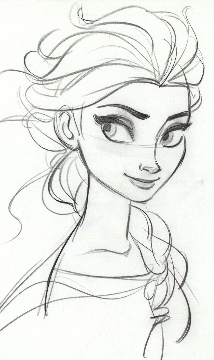 Cartoon Drawing Ideas Sketch Disney with simple drawing