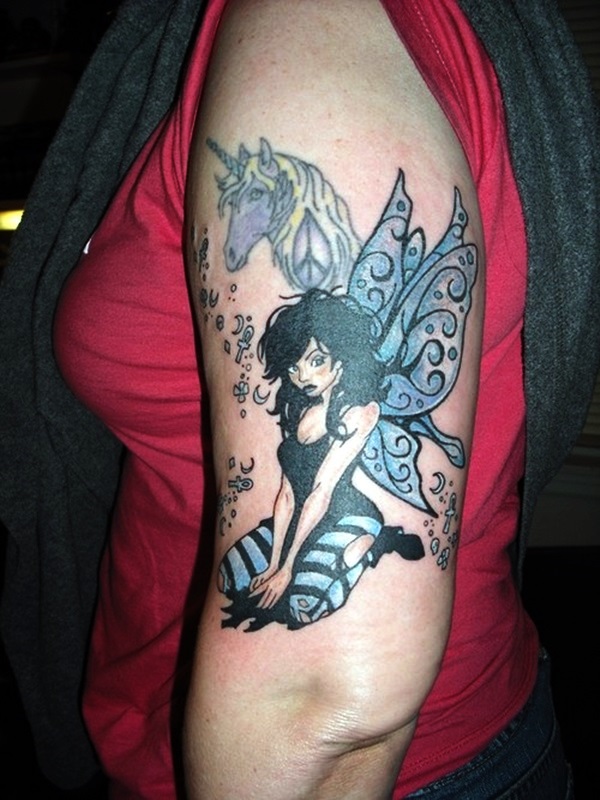 55 Fairy Tattoo Design for Inspiration  EntertainmentMesh
