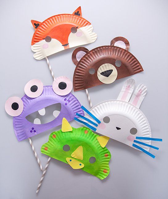 Preparing Pretty Paper Animals For Learning And Decoration