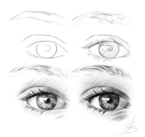 How To Draw An EYE - 40 Amazing Tutorials And Examples - Page 2 of 2