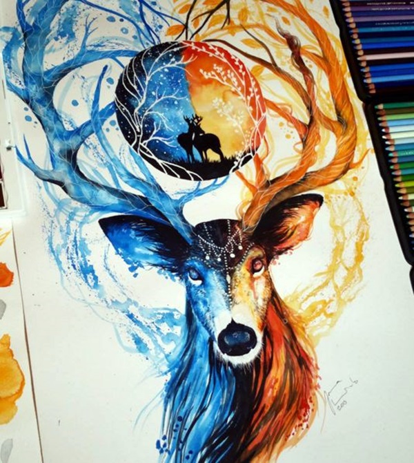 Color Pencil Drawing By Aleexart - Riset