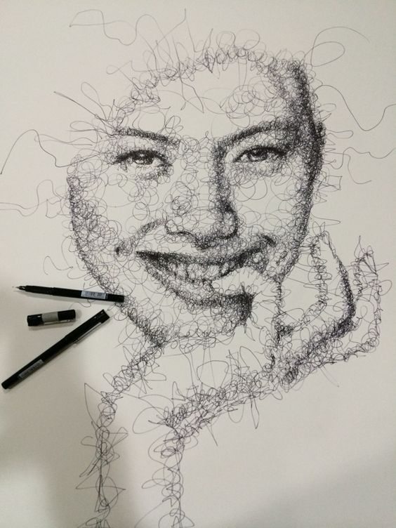 Scribble Art To Make Your Home And Office Look Awesome - Bored Art