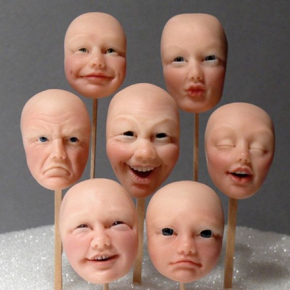 Learn How To Sculpt Faces In Polymer Clay Bored Art