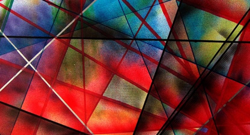 40 Aesthetic Geometric Abstract Art Paintings - Bored Art