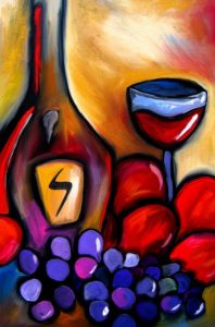 Wonderfully Uplifting And Intoxicating Wine Art - Bored Art