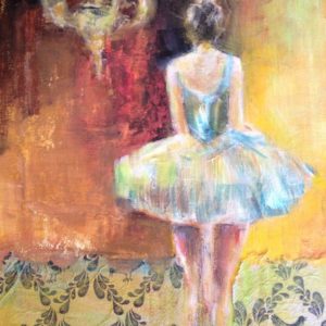 Wonderfully Fluid Watercolor Ballerina Art - Bored Art