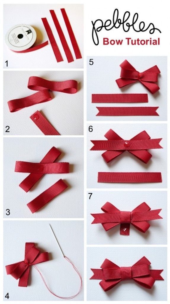 How To Make A Bow (Step By Step Image Guides) Bored Art