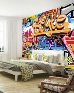 40 Graffiti home decoration Ideas for 2017 - Bored Art