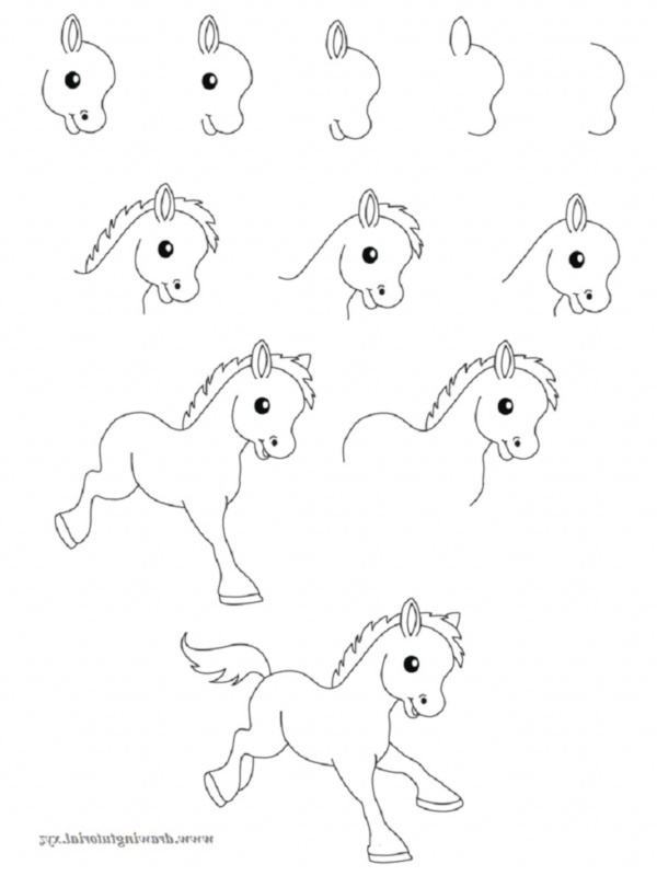 How To Draw Easy Animals Step By Step Image Guide