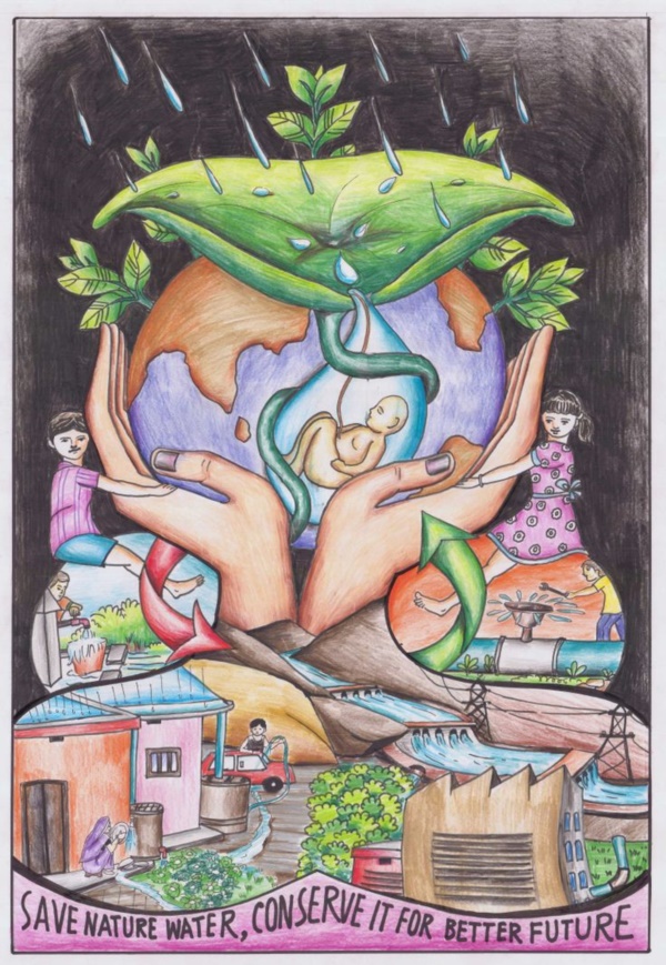 World Earth Day drawing/Earth Day Poster/Save environment save Earth drawing /poster for competition - YouTu… | Earth day drawing, Save earth drawing, Earth  drawings