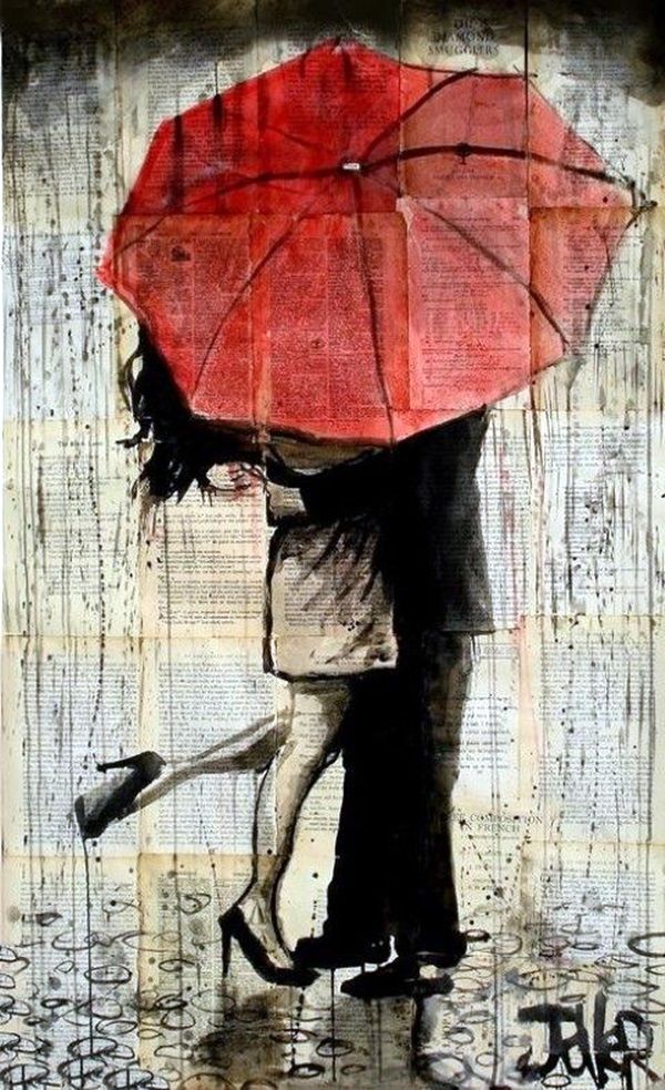 20 Beautiful Abstract Paintings Of Love - Bored Art