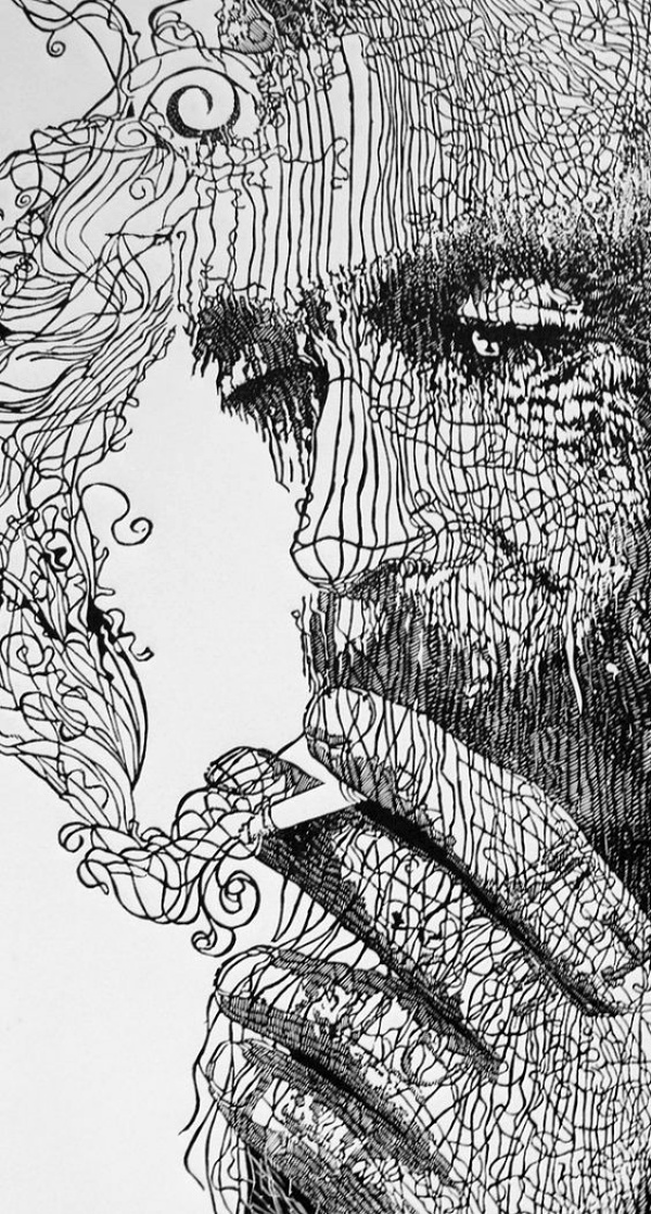 40 Best Examples Of Line Drawing Art