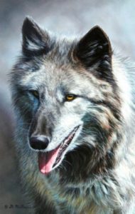 40 Majestic Wolf Paintings that will Leave You Amazed - Bored Art