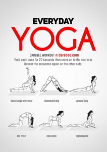 40 Charts of Post Workout Stretches to Prevent Injuries - Bored Art