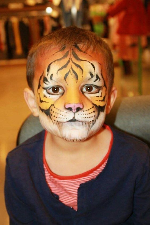 Tiger Face Makeup Simple - Mugeek Vidalondon