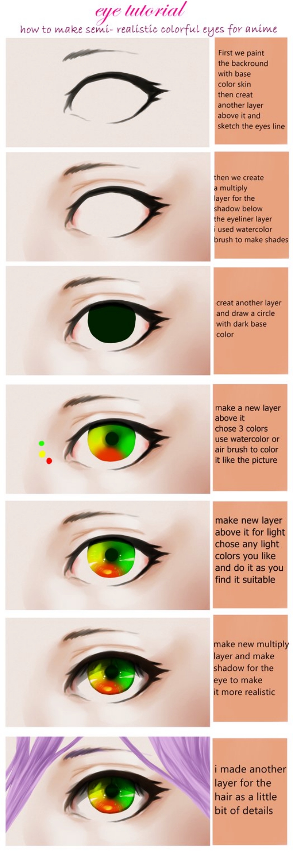 How To Paint An Eye 25 Amazing Tutorials Bored Art Faber castell polychromos 120 color pencils and markers paper : how to paint an eye 25 amazing