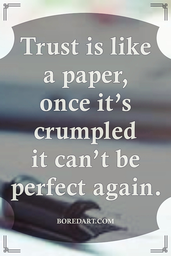 trust issues quotes and sayings