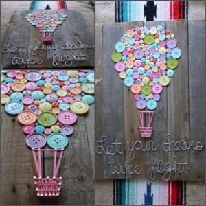 40 Extraordinary DIY Button Craft Ideas - Bored Art