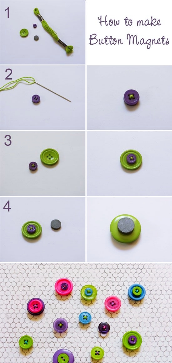 Extraordinary DIY Button Craft Ideas Bored Art