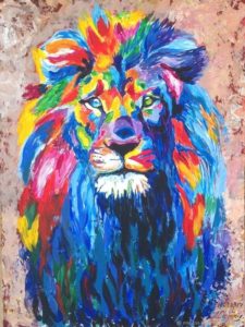 40 Best Colorful Paintings Of Animals - Bored Art