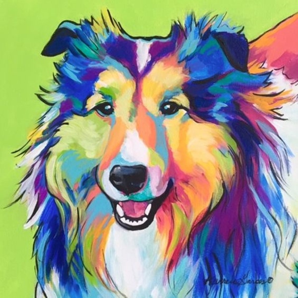 40 Best Colorful Paintings Of Animals - Bored Art