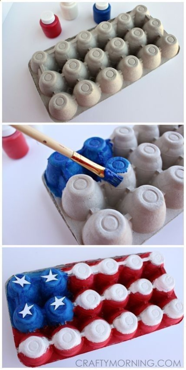 40 Patriotic Craft Ideas To Celebrate The 4th Of July Bored Art 7364