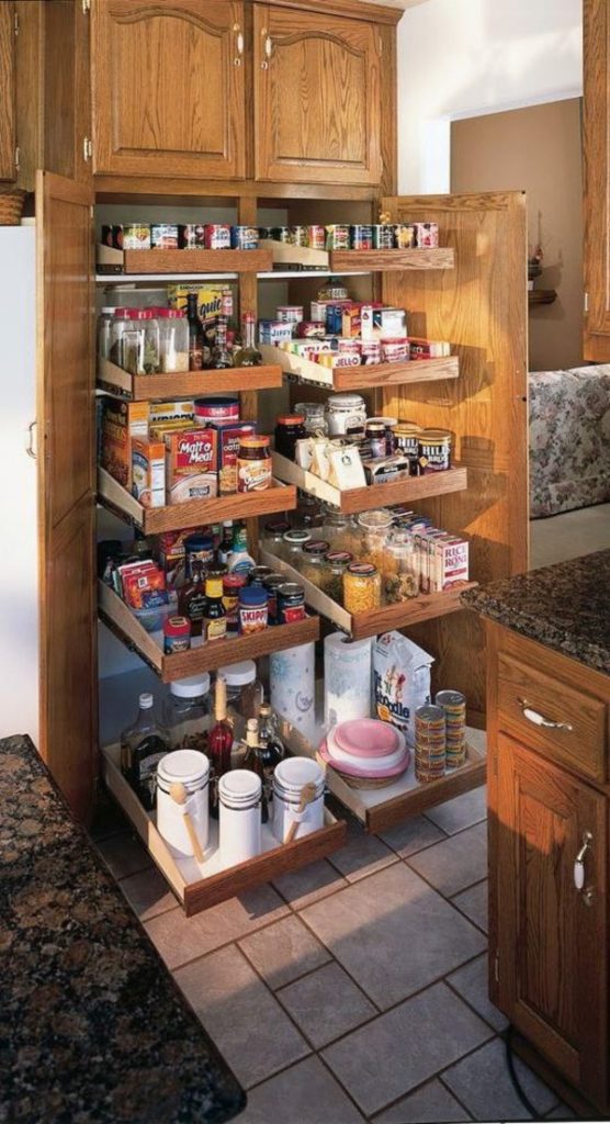 40 Practical and Convenient Kitchen Rack Ideas - Bored Art