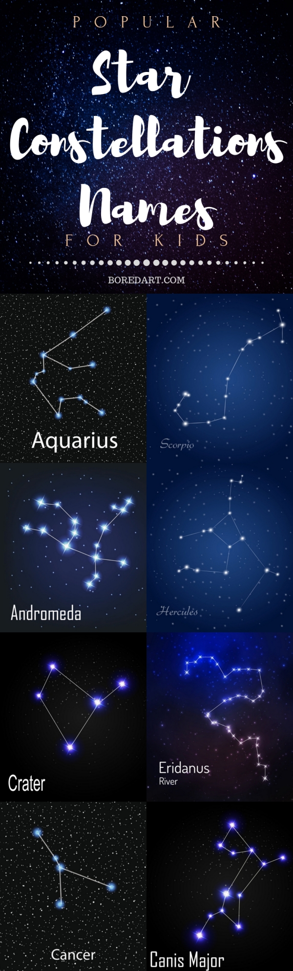 Popular Star Constellations Names For Kids First Image 